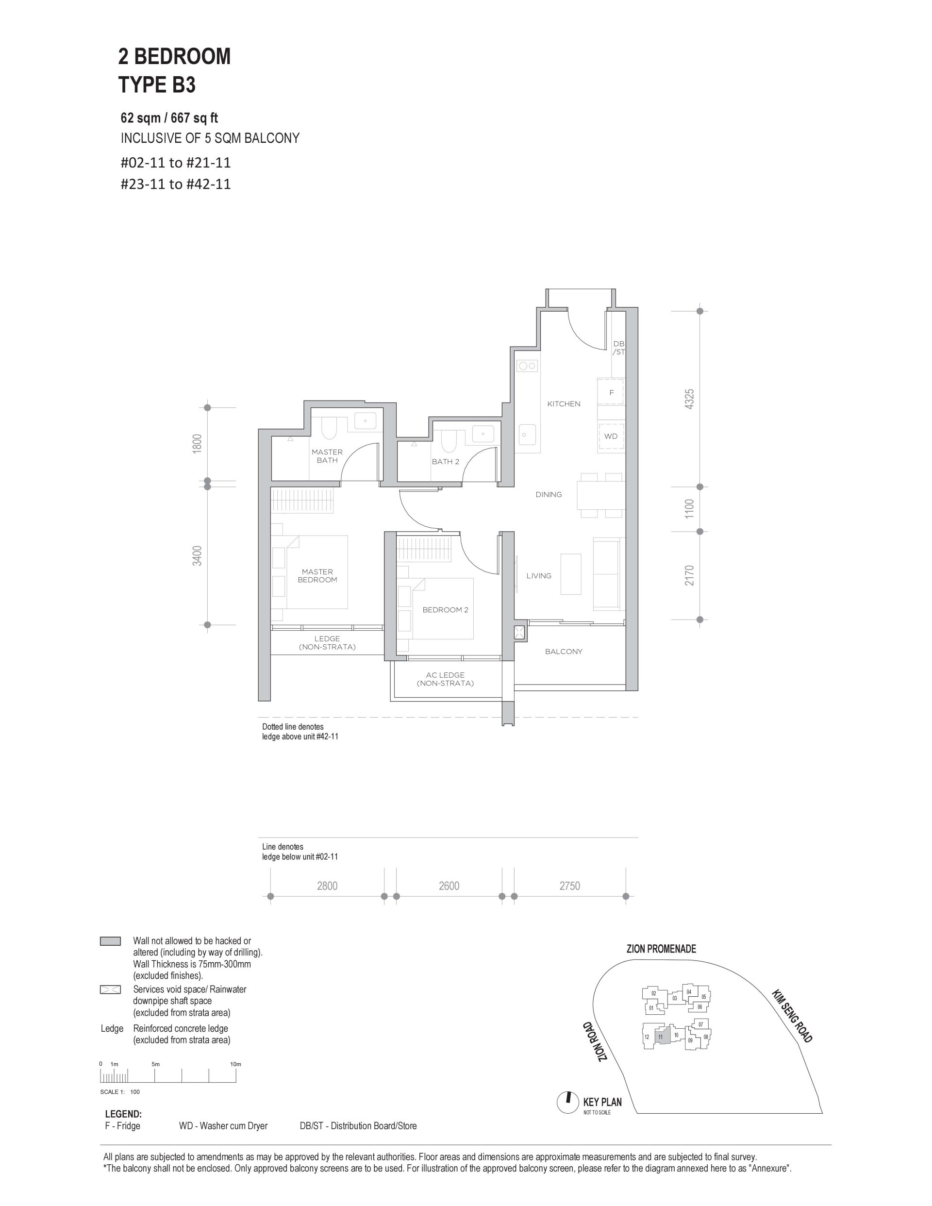 Promenade Peak floorplan